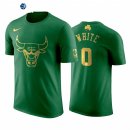 Camiseta NBA de Manga Corta Coby White Chicago Bulls Verde