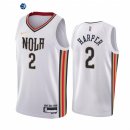 Camisetas NBA Nike New Orleans Pelicans NO.2 Jared Harper 75th Season Blanco Ciudad 2021-22