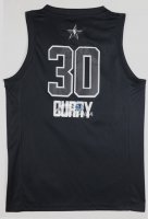 Camisetas NBA de Stephen Curry All Star 2018 Negro