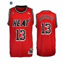 Camisetas NBA Miami Heat Bam Adebayo Rojo Throwback 2010-17