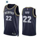 Camisetas NBA Nike Memphis Grizzlies NO.22 Desmond Bane 75th Marino 2021-22