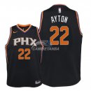 Camisetas de NBA Ninos Phoenix Suns DeAndre Ayton Negro Statement 2018