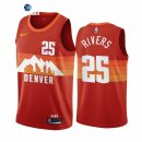 Camisetas NBA de Denvor Nuggets Austin Rivers Nike Naranja Ciudad 2021