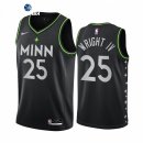 Camisetas NBA de Minnesota Timberwolvs McKinley Wright IV Nike Negro Ciudad 2021-22