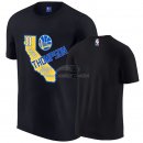 Camisetas NBA Golden State Warriors Klay Thompso Negro