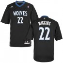 Camisetas NBA de Manga Corta Andrew Wiggins Minnesota Timberwolves Negro