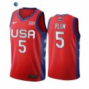 Camisetas NBA de Kelsey Plum Juegos Olímpicos Tokio USMNT 2020 Rojo
