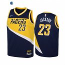 Camisetas NBA Ninos Indiana Pacers NO.23 Isaiah Jackson 75th Season Marino Ciudad 2022-23