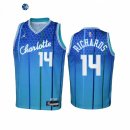 Camisetas NBA Ninos Charlotte Hornets Nick Richards Verde Azul 2021
