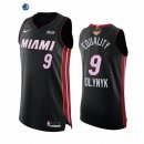 Camisetas NBA Miami Heat Kelly Olynyk 2020 Campeones Finales BLM Negro Icon