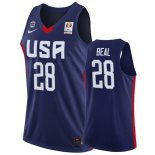 Camisetas Copa Mundial de Baloncesto FIBA 2019 USA Bradley Beal Marino