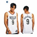 Camisetas NBA de New Orleans Pelicans Willy Hernangomez 75th Blanco Ciudad 2021-22