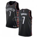 Camisetas NBA de Kevin Durant Brooklyn Nets Negro Ciudad 2019/20