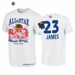 T-Shirt NBA 2021 All Star LeBron James Support Black Colleges HBCU Spirit Blanco