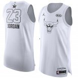Camisetas NBA de Michael Jordan All Star 2018 Blanco