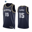 Camisetas NBA Nike Memphis Grizzlies NO.15 Brandon Clarke 75th Marino 2021-22