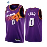 Camisetas NBA Nike Phoenix Suns NO.0 Torrey Craig Purpura Classic 2022-23