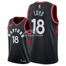 Camisetas NBA de Jordan Loyd Toronto Raptors Negro Statement 2018