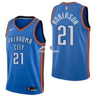 Camisetas NBA de Andre Roberson Oklahoma City Thunder Azul Icon 17/18