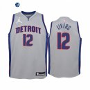 Camisetas NBA Ninos Detroit Pistons Isaiah Livers Gris Statement 2021