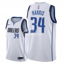 Camisetas NBA de Devin Harris Dallas Mavericks Blanco Association 2018