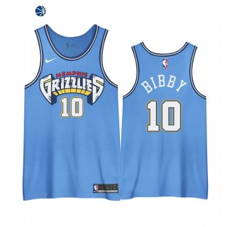 Camisetas NBA Edición ganada Memphis Grizzlies Mike Bibby Azul
