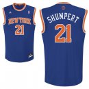 Camisetas NBA de Iman Shumpert New York Knicks Azul