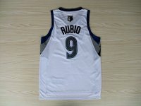 Camisetas NBA de Ricky Rubio Minnesota Timberwolves Blanco