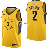 Camisetas NBA de Darren Collison Indiana Pacers Amarillo Statement 17/18