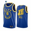 Camisetas NBA de Golden State Warriors Jordan Bell Azul Classic 2021