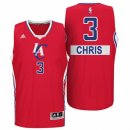 Camisetas NBA L.A.Clippers 2014 Navidad Chris Rojo