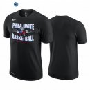T-Shirt NBA Philadelphia Sixers Storey Negro Ciudad 2020-21