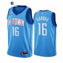 Camisetas NBA de Houston Rockets Usman Garuba Nike Azul Ciudad 2021