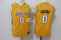 Camiseta NBA Ninos L.A.Lakers Kyle Kuzma Amarillo 17/18