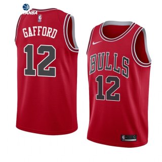Camiseta NBA de Daniel Gafford Chicago Bulls Rojo Icon