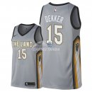 Camisetas NBA de Sam Dekker Cleveland Cavaliers Nike Gris Ciudad 2018