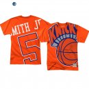 T- Shirt NBA New York Knicks Dennis Smith Jr. Naranja