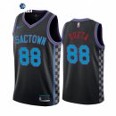 Camisetas NBA de Sacramento Kings Neemias Queta Nike Negro Ciudad 2021