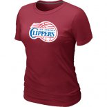 Camisetas NBA Mujeres Los Angeles Clippers Borgona