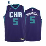 Camisetas NBA Ninos Charlotte Hornets James Bouknight Purpura Statement 2021