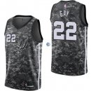 Camisetas NBA de Rudy Gay San Antonio Spurs Nike Camuflaje Ciudad 17/18