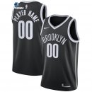 Camisetas NBA Brooklyn Nets Personalizada Negro Icon 2020