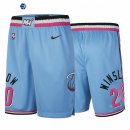 Pantalon NBA de Miami Heat Justise Winslow Nike Azul Ciudad