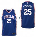 Camiseta NBA Ninos Philadelphia Sixers Ben Simmons Azul Icon 17/18