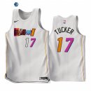 Camisetas NBA Nike Miami Heat NO.17 P.J. Tucker Blanco Ciudad 2022-23