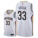 Camisetas NBA de Garlon Green New Orleans Pelicans Blanco Association 2018