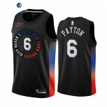 Camiseta NBA de Elfrid Payton New York Knicks Negro Ciudad 2020-21