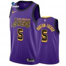 Camisetas NBA de Talen Horton Tucker Los Angeles Lakers Tucker Nike Purpura Ciudad 19/20