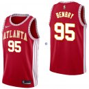 Camisetas NBA de DeAndre Bembry Atlanta Retro Rojo 17/18