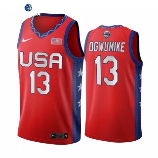 Camisetas NBA de Nneka Ogwumike Juegos Olímpicos Tokio USMNT 2020 Rojo
